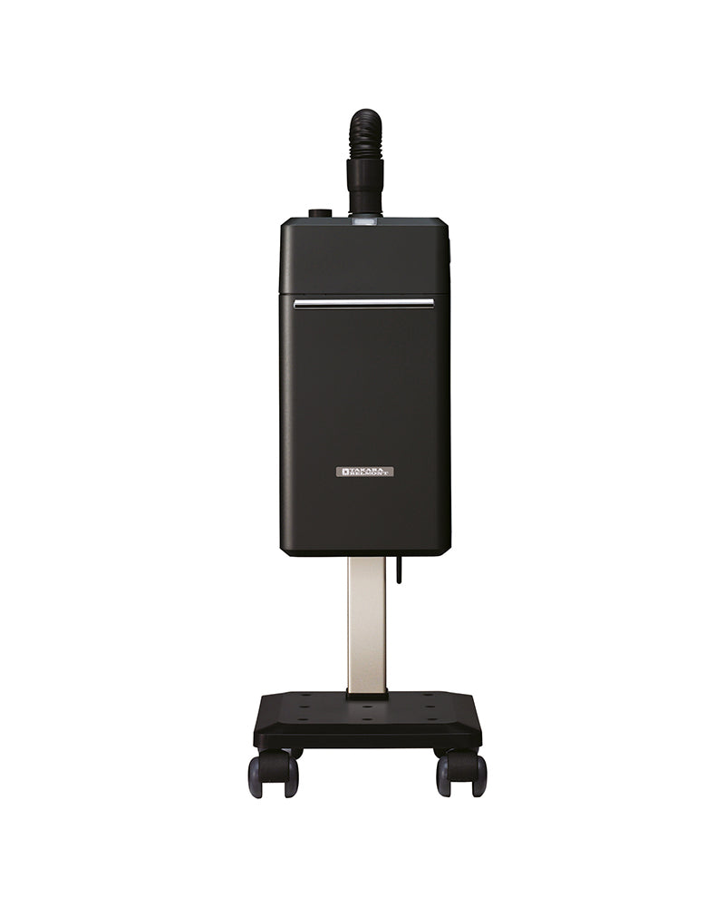 Spa Mist II - Black hair steamer on stand